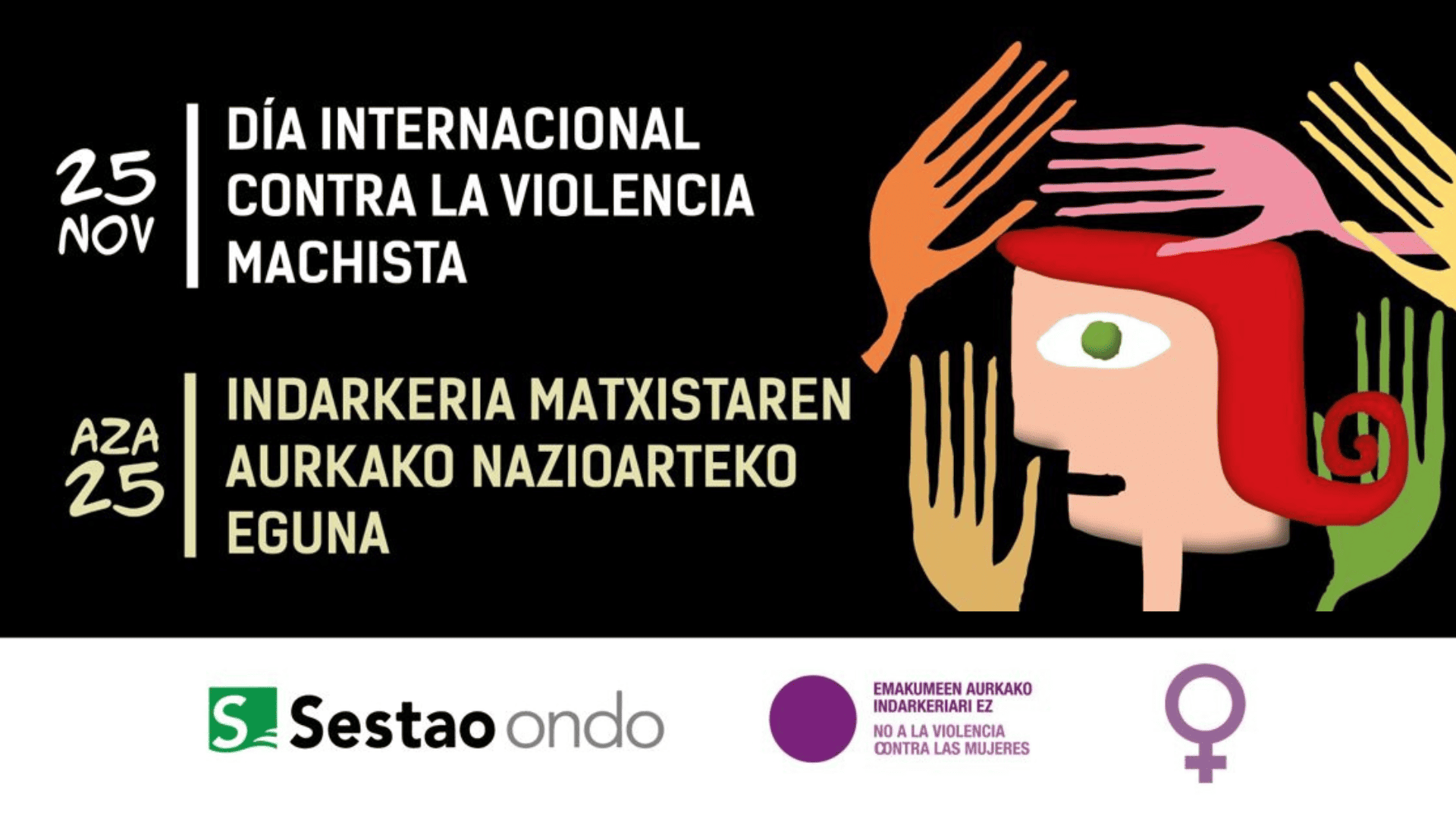 25N Día Internacional contra la Violencia Machista - Ayuntamiento Sestao